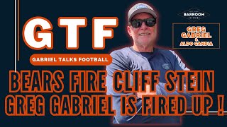 Gabriel Talks Football  Bears Fire Cliff Stein [upl. by Zippora890]