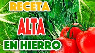 Acelgas a la mexicana 🥬🍅🧅🌶 Receta saludable en 10 minutos⏱ [upl. by Tomi]