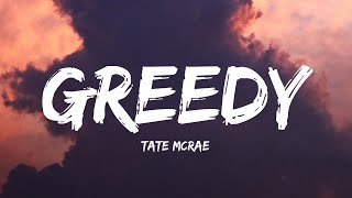 Tate McRae  greedy Karaoke Version [upl. by Elcarim]