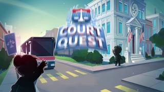 Court Quest Trailer  Teaching the Judicial Branch [upl. by Nogras]