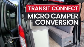 VAN TOUR Ford Transit Connect Tourneo Micro Camper Conversion [upl. by Yllime913]