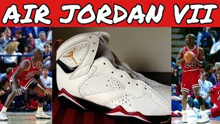 Michael Jordan Wearing The Cardinal Air Jordan 7 Full Highlights [upl. by Farrah]