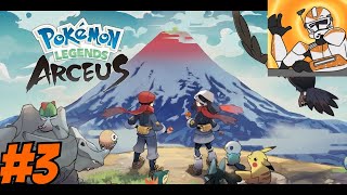 Lets Play Pokemon Legends Arceus  Trouble in the Coastlands  Part 3 [upl. by Eldwen120]