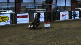 Gar Bronson  52412 barrel race 16960  Valley View Ranch [upl. by Etti367]