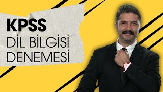 KPSS  Dil Bilgisi Denemesi  RÜŞTÜ HOCA [upl. by Gemmell]