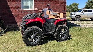 CANAM 700 XMR EMPIRE EXHAUST REVIEW [upl. by Alon207]