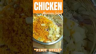 Chicken Macaroni Salad Pinoy Style [upl. by Rainah]