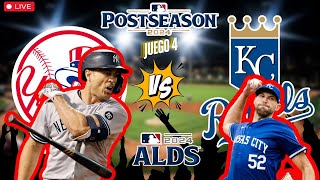 YANKEES de NUEVA YORK vs ROYALS de KANSAS CITY MLB Postseason EN VIVO  OCT 10 2024  LIVE [upl. by Myo]