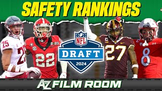 Ranking Every Safety in the 2024 NFL Draft Class [upl. by Rorrys]