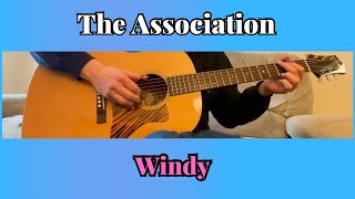 The Association  Windy  Fingerstyle Guitar  Collings CJ35  TAB AVAILABLE [upl. by Anilegna]