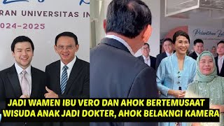 veronica tan ahokk bertemu saat kelulusan putra jadi dokter vero tampil percaya diri [upl. by Holle]