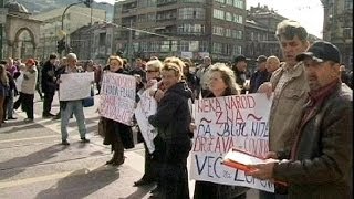 Friedliche Proteste in Sarajevo [upl. by Adnesor500]