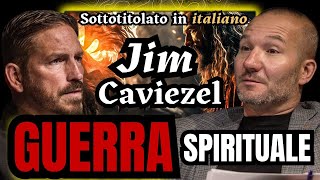 La GUERRA SPIRITUALE Jim Caviezel Sub ITA grande discorso [upl. by Rhodia]