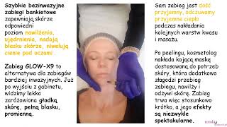 Peeling chemiczny bankietowy GLOW X9  Klinika Magnolia w Łodzi [upl. by Alaster]