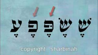 The Hebrew Vowels [upl. by Yeldar164]