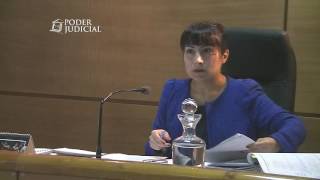 Audiencia preparatoria del juicio oral caso Viviana Haeger 15 mayo 2017 1 [upl. by Ettelimay411]