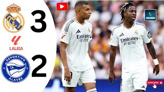 Real Madrid Vs Alaves 32 LaLiga 20242025  HIGHLIGHTS [upl. by Lelah42]