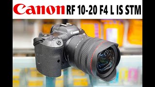 CANON RF 1020 F4 L IS STM [upl. by Nasya]