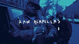 Notorious BIG  Suicidal Thoughts  Hip Hop Acapella Vocal 84 BPM [upl. by Ruenhs]