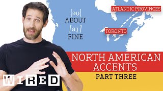 Accent Expert Gives a Tour of North American Accents  Part 3  WIRED [upl. by Eilac583]