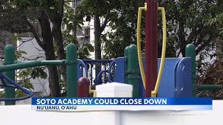 Oahu school Soto Academy could close down [upl. by Samul]