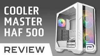 Cooler Master HAF 500 High Airflow Case Review [upl. by Gilemette]