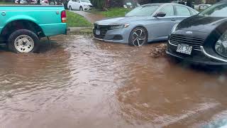 Kihei Flooding January 9th 2024 Kihei Flash Floods North Kihei Flooded Roads Road Closures Maui [upl. by Aniham682]