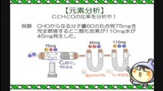 化学４章２話「元素分析前編」ｂｙWEB玉塾 [upl. by Honor]