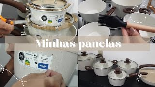 Panelas Ceramic Life Optima  Brinox  Após 4 meses de uso 🍲✨️ [upl. by Akcemat]