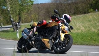 Ducati Streetfighter 848 Test [upl. by Vanzant]