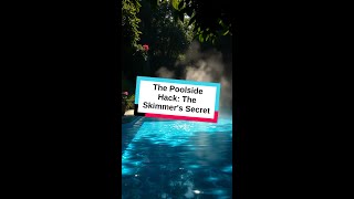 The Poolside Hack The Skimmers Secret pool shorts [upl. by Arimat124]