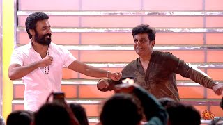 Shivanna amp Dhanush set the stage on fire 🔥  Captain Miller Audio Launch  Sun TV [upl. by Rep]