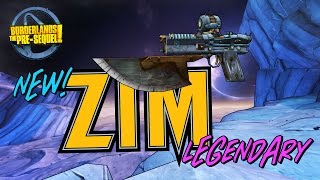 Borderlands the PreSequel  FIRST LOOK  ZIM Legendary [upl. by Naara]