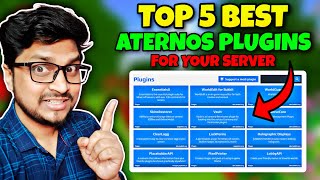 Top 5 Best Aternos Plugins For Your Minecraft Server  Best Plugins For Minecraft Server Aternos [upl. by Enairda994]