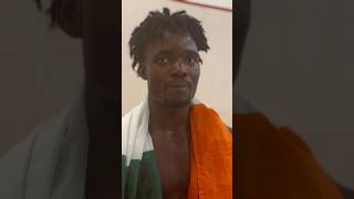 Toby Aneni give his thoughts from his win on CagedSteel37 via unanimous decision 👊🏆 [upl. by Aerdnael]