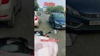 Riding in noida riding shorts viralvideo rider motovlog biker noida [upl. by Felt158]