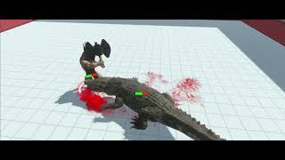 Purrusaurus vs Minotaur Animal Revolt Battle Simulator [upl. by Acinoreb]