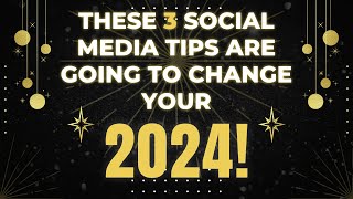 3 Ways to Boost Your Social Media in 2024  doTERRA Social December 6th Webinar [upl. by Decca]