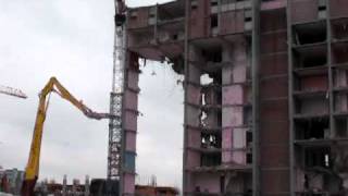 Demolition Maisonette Towers in Regent Park Toronto Peter Dickinson Architect [upl. by Drahcir717]