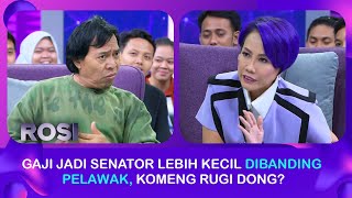 Raih Dua Juta Suara Ini Rahasia Komeng Lolos ke Senayan  ROSI [upl. by Ellemaj]