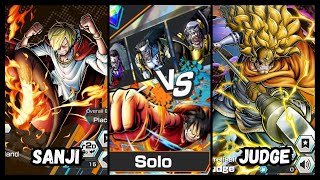 Sanji vs Vinsmoke Judge  EPISODE SOLO • One Piece Bounty Rush • OPBR [upl. by Lledraw]