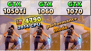 GTX 1050Ti 1060 1070×CORE i7 4790fortnite chapter5 Season2performanceSOLOFPSフォートナイト2024 [upl. by Ssilem138]