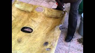 How to remove and replace headliner on a dodge caravan Part 2 [upl. by Lear]