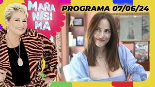 MAÑANÍSIMA  PROGRAMA 070624  LA EXPLICACIÓN DE CONNIE ANSALDI SOBRE SU APP DE LA POLÉMICA [upl. by Annamaria557]