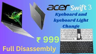 acer Swift 3 Keyboard Replacement  acer Swift 3 Keyboard Light Replacement  acer swift 3 sf31455g [upl. by Emery142]