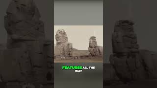 Ancient Colossi of Memnon ancientegypt pharaoh shorts [upl. by Jelks]