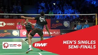 SF  MS  KIDAMBI Srikanth IND 7 vs Kento MOMOTA JPN 2  BWF 2018 [upl. by Egdirdle]