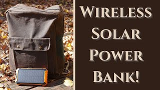 Wireless Solar Power Bank [upl. by Niple]