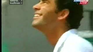 Roland Garros 2001 1R Sampras vs Kauffmann [upl. by Siahc]