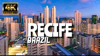 Recife Brazil In 4K By Drone  Amazing View Of Recife Brazil [upl. by Faucher]